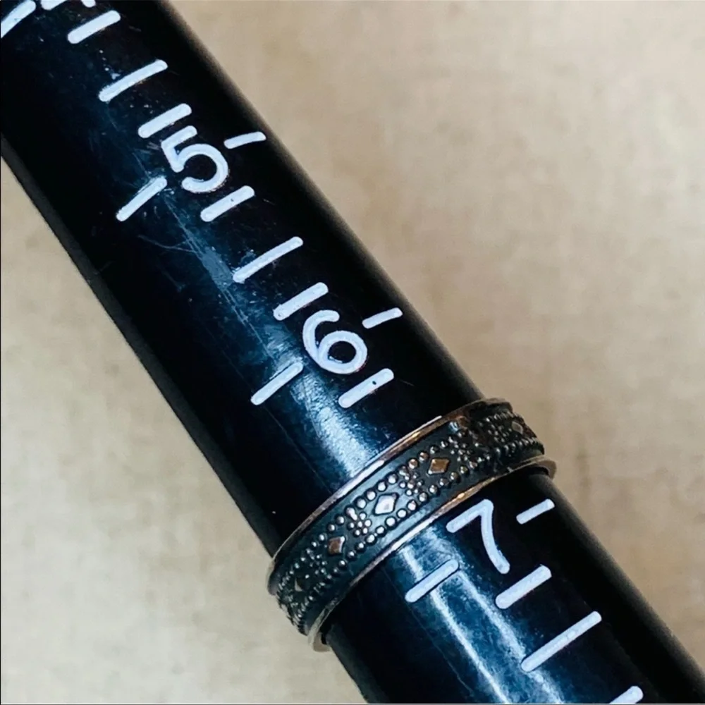 Vintage | Band | Sterling Silver Band | Whimsgoth | Festival | Boho